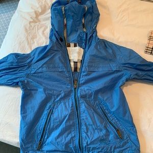 Boys Burberry rain jacket